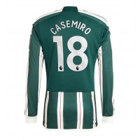 Manchester United Casemiro #18 Udebanetrøje 2023-24 Langærmet